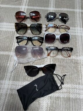 PINK Victoria's Secret Sunglasses Bundle – Black, White, Tortoiseshell, Brown